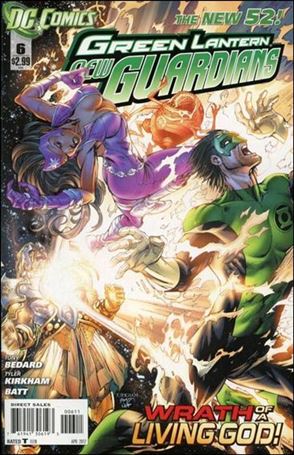 Green Lantern: New Guardians  issue 6 Standard Cover