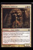 Magic the Gathering: Ravnica (Base Set)  card 233 Sunhome Enforcer