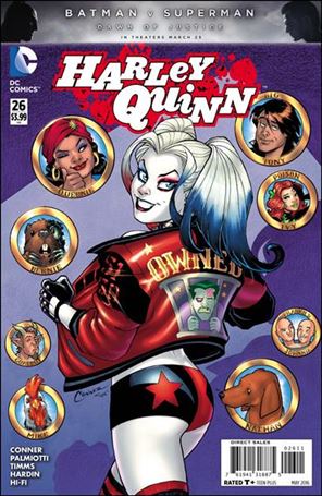 Harley Quinn (2014) issue 26 Amanda Conner Standard Cover