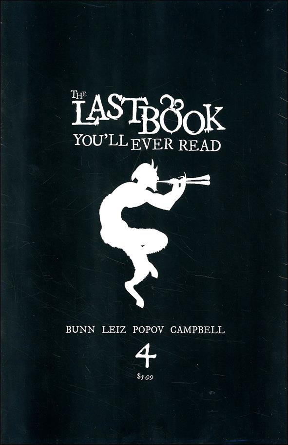 Last Book You'll Ever Read issue 4-C Leila Leiz Black Bag Cover