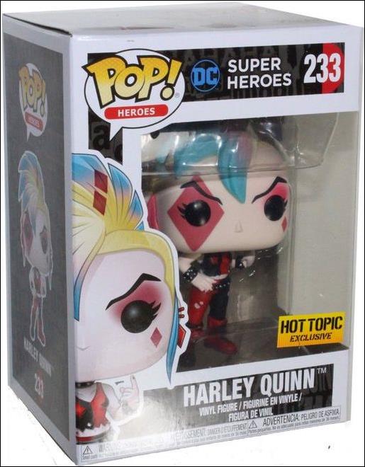 POP! Heroes figure 233 Harley Quinn Hot Topic Exclusive