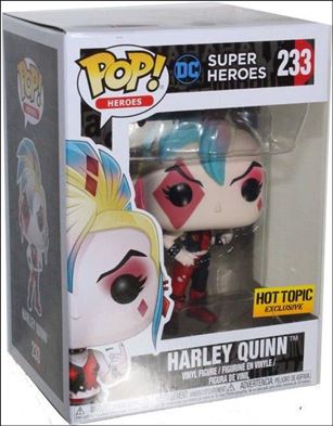 POP! Heroes figure 233 Harley Quinn Hot Topic Exclusive