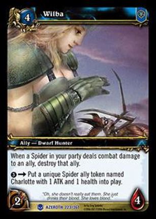 World of Warcraft: Heroes of Azeroth (Base Set) card 223 Wilba