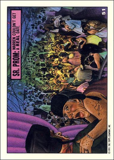 Toxic High (Base Set) card 51 Sr. Prom: Warren Couldn't Get a Real Date