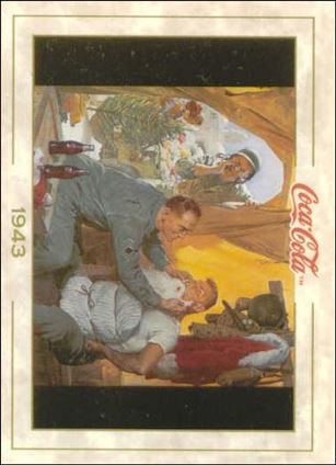 Coca-Cola Collection Series 1 (Base Set) card 44 Original Art (1943)