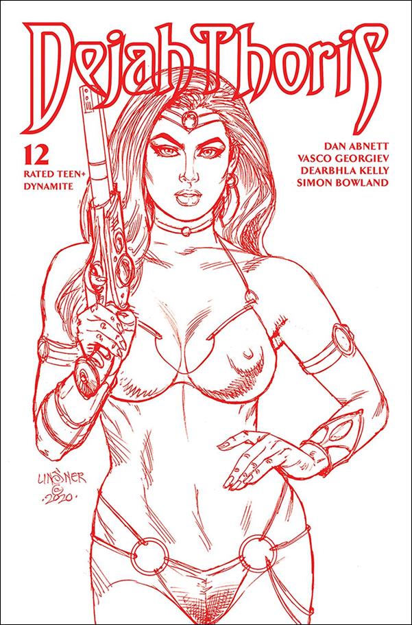 Dejah Thoris (2019) issue 12-V Joseph Michael Linsner Martin Red Cover