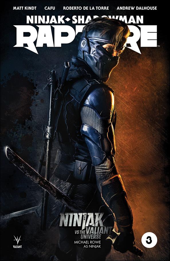 Rapture (2017) issue 3-C Ninjak vs the Valiant Universe Photo Cover