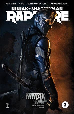 Rapture (2017) issue 3-C Ninjak vs the Valiant Universe Photo Cover