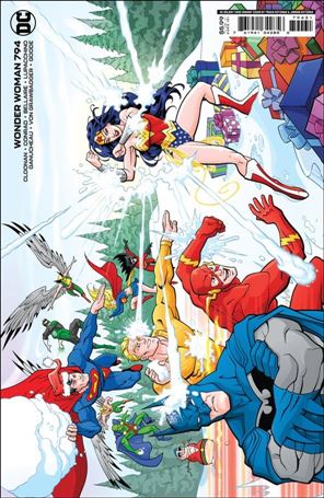 Wonder Woman (1942) issue 794-C Travis & Jordan Kotzebue Holiday Cardstock Cover