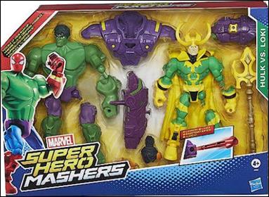 Marvel Super Hero Mashers (2-Packs)  figure 1 Hulk vs Loki