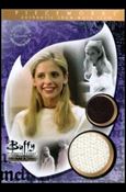 Buffy the Vampire Slayer: Memories (Pieceworks Subset) card PW2 Sweater & Camisole Worn By Sarah Michelle Gellar