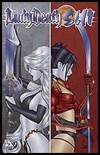 Lady Death/Shi: Preview issue 1-R Royal Blue Foil Cover