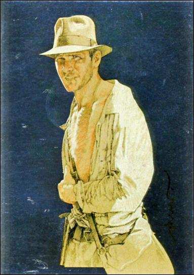 Indiana Jones Masterpieces (Foil Subset) card 7 Silver Foil