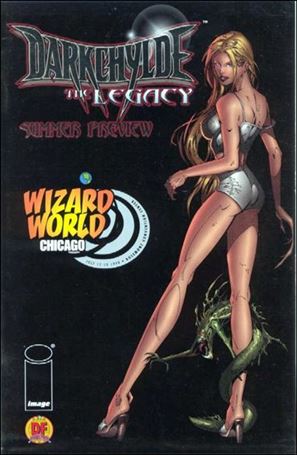 Darkchylde: The Legacy Dynamic Forces Summer Preview issue 1-E DF Wizard World Chicago Platinum Foil Cover 1/2500