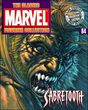 Classic Marvel Figurine Collection (UK) issue 84 Sabretooth