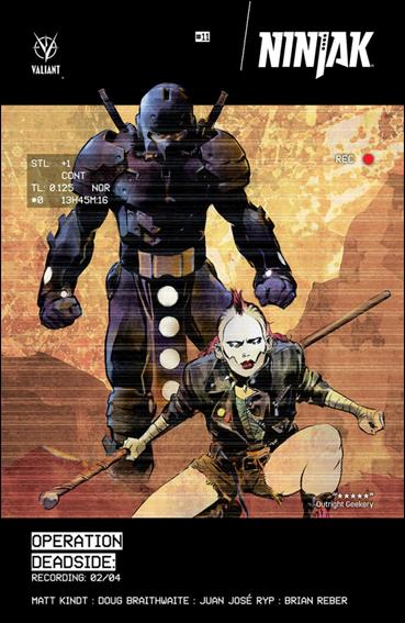 Ninjak (2015) issue 11-B Cary Nord Cover