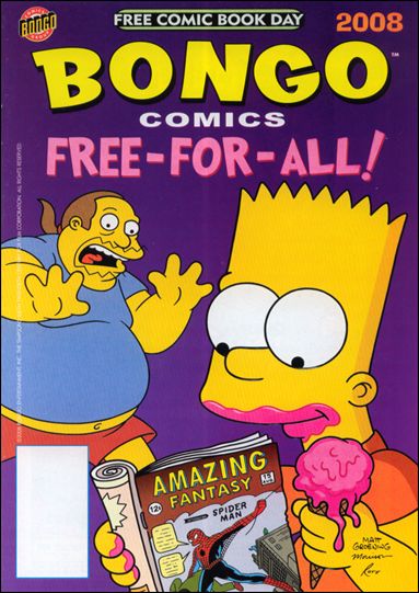 Bongo Comics Free-For-All! issue 2008