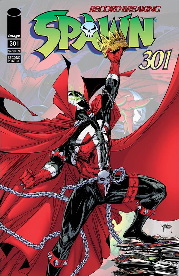 Spawn issue 301-R Todd McFarlane Cover (2nd Printing)