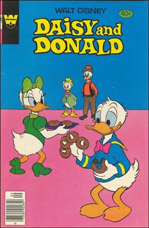 Daisy and Donald issue 40-B Whitman Cover
