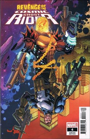 Revenge of the Cosmic Ghost Rider issue 4-B Logan Lubera Cover