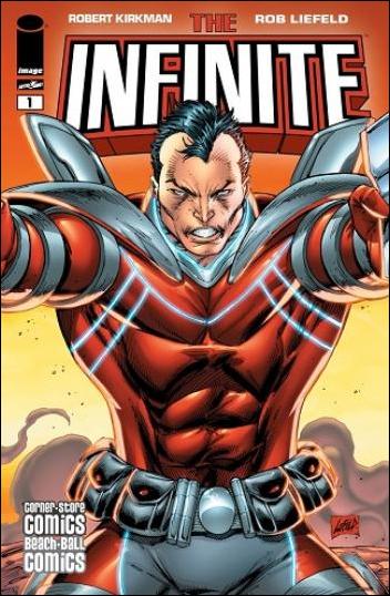 Infinite issue 1-J CornerStoreComics / Beach Ball Comics Cover 1/1000