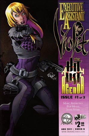 Executive Assistant: Violet issue 1-B Eduardo Francisco Cover
