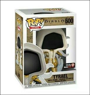 POP! Games figure 600-B Tyrael (Metallic Gamestop Exclusive)