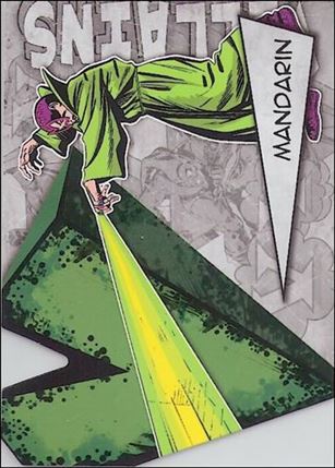 Marvel Beginnings: Series 3 (Villains Die-Cut Subset) card V-25 Mandarin
