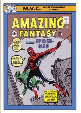Marvel Universe: Series 1 (Base Set) card 126 Amazing Fantasy #15