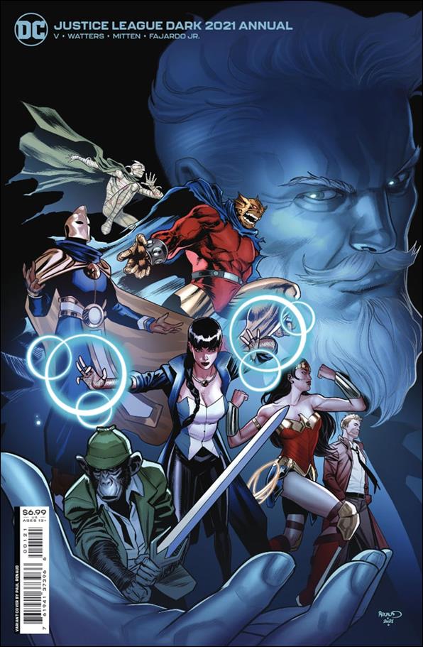Justice League Dark 2021 Annual issue 1-B Paul Renaud Cardstock Cover