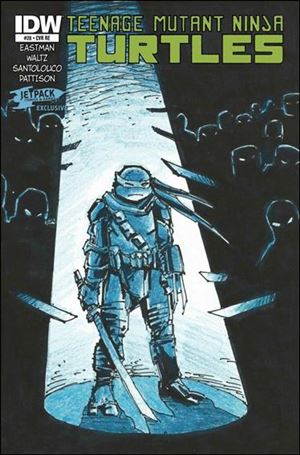 Teenage Mutant Ninja Turtles (2011) issue 28-D Kevin Eastman Jetpack Comics Cover 1/1000