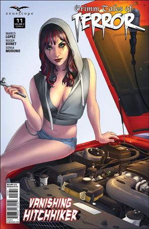 Grimm Tales of Terror Volume 2  issue 11-C Rodin Esquejo Cover