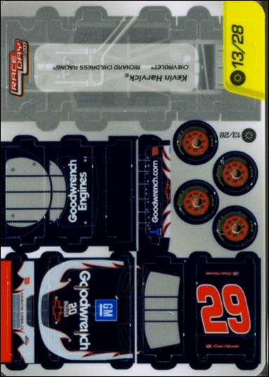 NASCAR Race Day 2005 (Base Set) card 13.2 Kevin Harvick