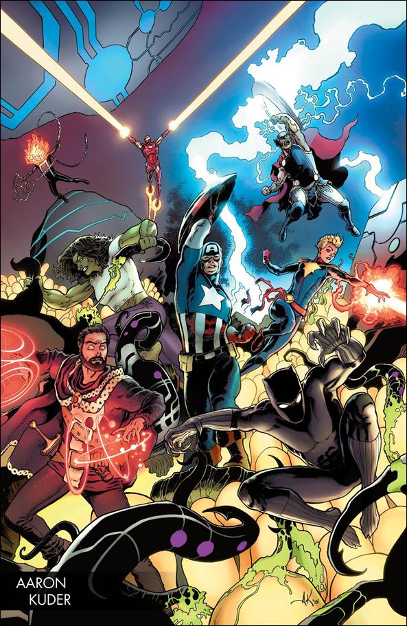 Avengers (2018/07) issue 1-D Aaron Kuder Young Guns Cover