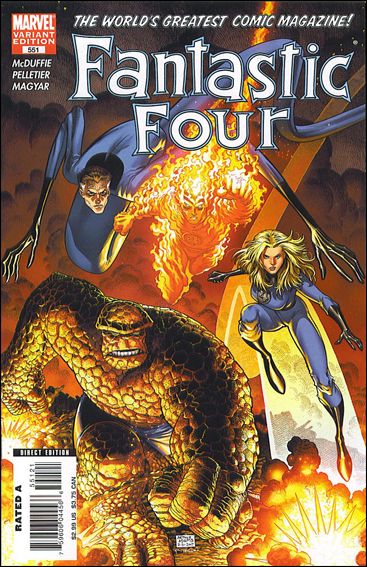 Fantastic Four (1961) issue 551-B Arthur Adams Cover
