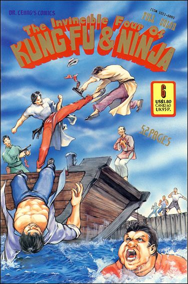 Invincible Four of Kung Fu & Ninja issue 6