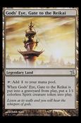 Magic the Gathering: Betrayers of Kamigawa (Base Set) card 164 Gods' Eye, Gate to the Reikai
