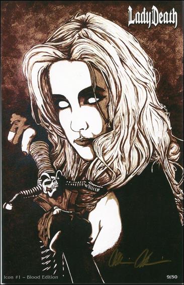 Lady Death: Icon issue 1-P Blood Edition 1/50