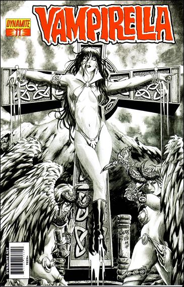 Vampirella (2010) issue 11-E Wagner Reis 1:15 Black and White Cover