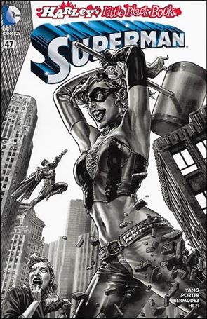 Superman (2011) issue 47-D Unbagged Lee Bermejo Black & White Cover