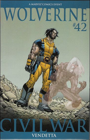 Wolverine (2003)  issue 42-B Humberto Ramos "Ghost" Cover (2nd Printing)