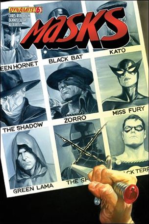 Masks issue 6 Alex Ross Cover