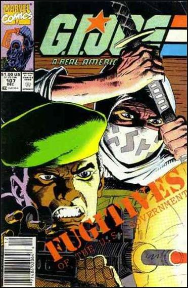 G.I. Joe: A Real American Hero issue 107-B Newsstand Cover
