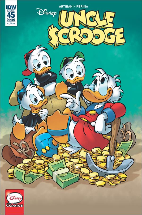 Uncle Scrooge (2015) issue 45-B Alessandro Perina 1:10 Cover