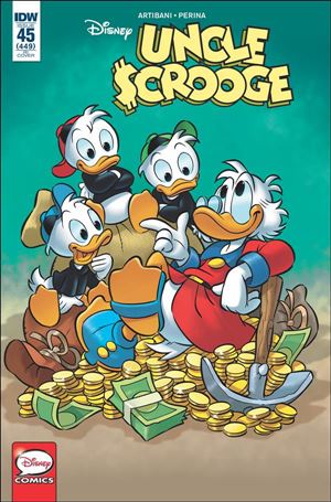 Uncle Scrooge (2015) issue 45-B Alessandro Perina 1:10 Cover