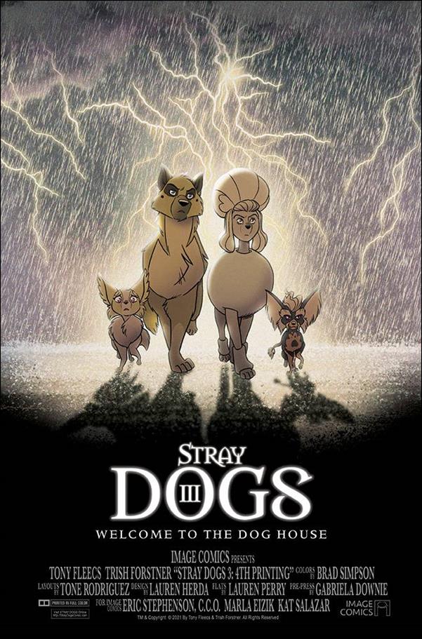 Stray Dogs issue 3-E Fourth Printing Cover