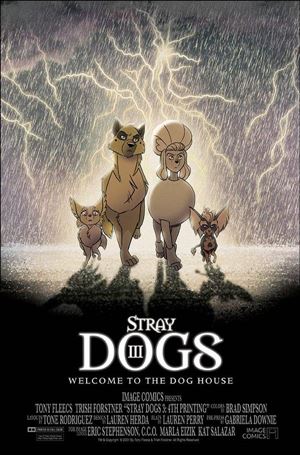 Stray Dogs issue 3-E Fourth Printing Cover
