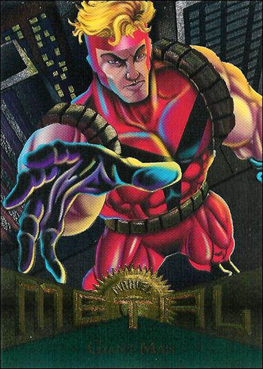 Marvel Metal (Base Set) card 12 Giant Man