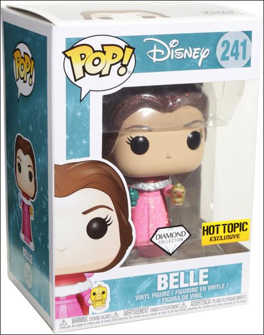 POP! Disney figure 241-B Belle (Winter) (Diamond Collection) Hot Topic