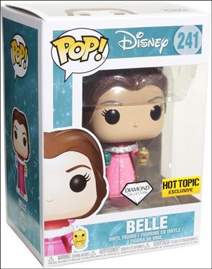 POP! Disney figure 241-B Belle (Winter) (Diamond Collection) Hot Topic